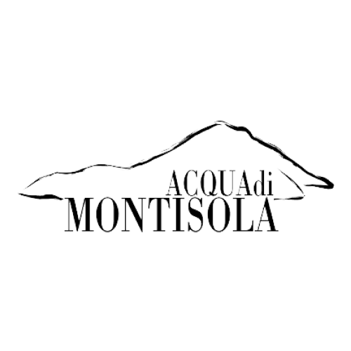 Acque di Montisola Logo mit Bergkontur des Verdolivo B&B in Sale Marasino am Iseosee