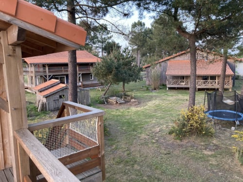 L'observatoire de l'aérogrange, location saisonnière, lotissement aéronautique aérodrome de Biscarrosse et Parentis

