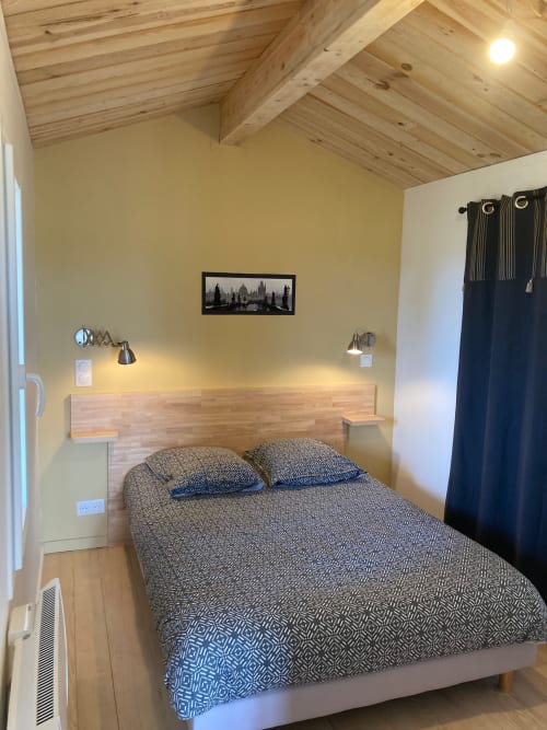 L'observatoire de l'aérogrange, la chambre, location saisonnière, lotissement aéronautique aérodrome de Biscarrosse et Parentis

