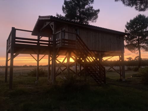 L'observatoire de l'aérogrange, location saisonnière, lotissement aéronautique aérodrome de Biscarrosse et Parentis

