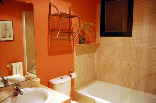 bathroom with shower