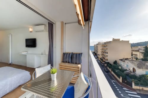 Les studios de Lucie et Marco - Studio et Duplex Roquebrune Cap Martin - Duplex à Menton - parking - 