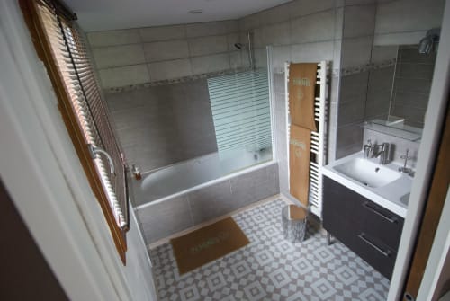 Gîte location chambre avec baignoire 