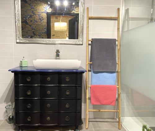 Salle de bain attenante-chambre confort-maison d’hotes ô clair de lune