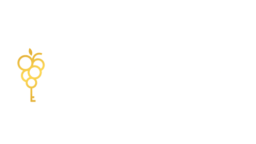 Logo de vigne dorée pour Conciergerie Des Climats, hôtel de luxe à Beaune, France