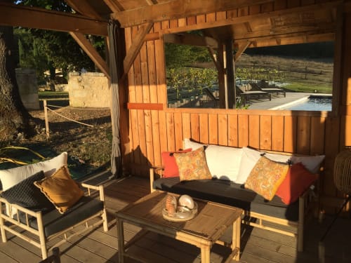 Pool House piscine partagée Gite Margaux Domaine des Dourneaux Salleboeuf Bordeaux Gironde Aquitaine Vignoble et oenotourisme pour Couple Romantique et Amoureux