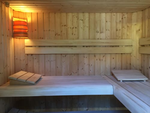 Sauna de l'Aérogrange - Location atypique en lotissement aéronautique à Biscarrosse - Les Landes