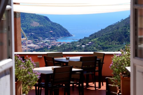 vista panoramica dalla terrazza