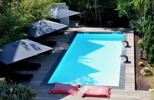 pool view - The Address Cassis - luxury bed and breakfast and boutique hotel Cassis - outdoor pool