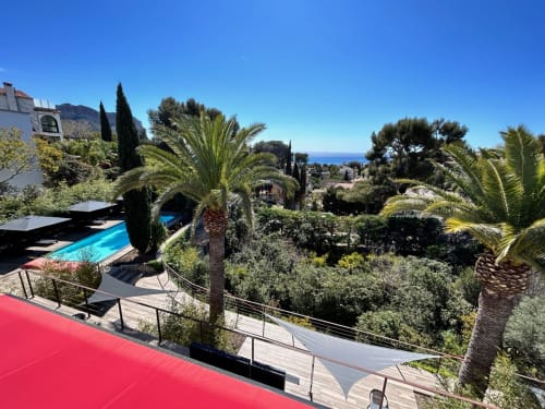 terrasse the address - The Address Cassis - bed and breakfast and luxury boutique hotel Cassis - outdoor pool