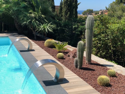 pool view - The Address Cassis - luxury bed and breakfast and boutique hotel Cassis