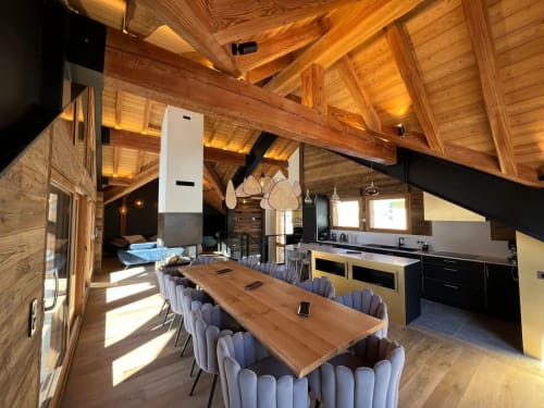 Chalet aoki - Chalet Valloire - station Valloire - vacances au ski Alpes Savoie - Chalet luxe - SPA et Hamma - Parking privé 