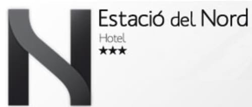 Logo de l'Hotel Estació del Nord, hotel de 3 estrelles a Vic, Barcelona, Espanya