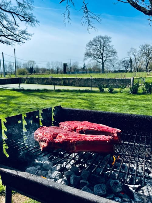 Gîte De Louvegan - Gîte de groupe, 14 personnes, Gorron, Mayenne, Laval, Piscine, Piscine couverte, Campagne