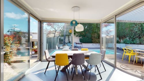 Villa Les Bougainvilliers-Sanary sur Mer-Portissol-8 people-holiday villa-seasonal rental-holiday rental-heated swimming pool-air conditioning-modern house-holidays-var-JC Conciergerie-dining room