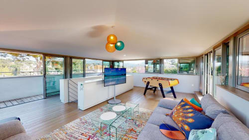 Villa Les Bougainvilliers-Sanary sur Mer-Portissol-8 people-holiday villa-seasonal rental-holiday rental-heated swimming pool-air conditioning-modern house-holidays-var-JC Conciergerie-sitting room