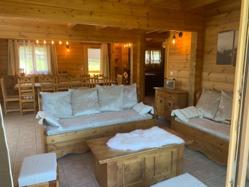 oreeduloup, location chalet, la joue du loup, montagne, ski au pied, sauna, Chalet Grand loup 14/16 personnes, Grand'loup, vue montagne, familliale