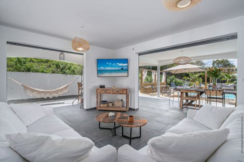 villa 55 degrés aoc - villa martinique piscine et spa - villa moderne - vacances en famille entre amis Grande-Anse -