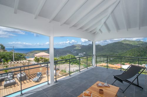 villa 55 degrés aoc - villa martinique piscine et spa - villa moderne - vacances en famille entre amis Grande-Anse -