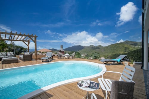 villa 55 degrés aoc - villa martinique piscine et spa - villa moderne - vacances en famille entre amis Grande-Anse -