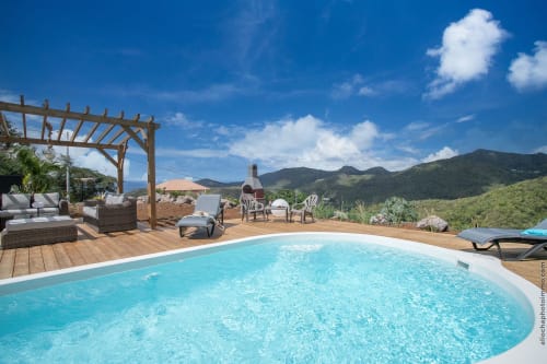 villa 55 degrés aoc - villa martinique piscine et spa - villa moderne - vacances en famille entre amis Grande-Anse -