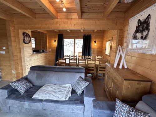 location la Joue du loup, Oreeduloup, montagne, ski, chalet Japp'loup 10/12 personnes, ski au pied, 