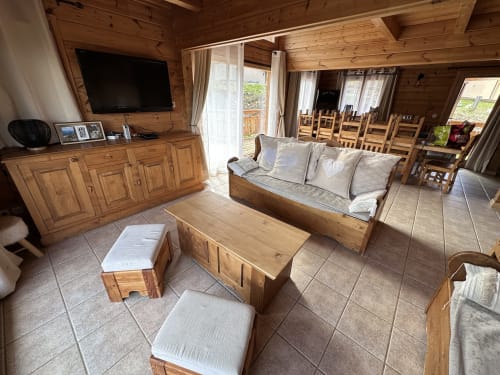 oreeduloup, location chalet, la joue du loup, montagne, ski au pied, sauna, Chalet Grand loup 14/16 personnes, Grand'loup, vue montagne, familliale