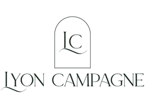 Logo version complète noir à Lyon Campagne