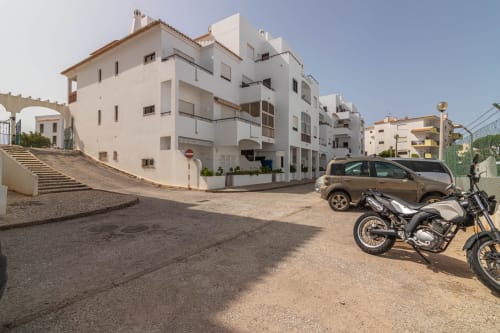 the apartment with parking area | Sand & Sea Apartment – Modern Living with Ocean Views