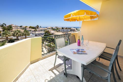 balcony with stunning village view | Apartment Rosal CM – Stylish Apartment Close to Albufeira’s Attractions