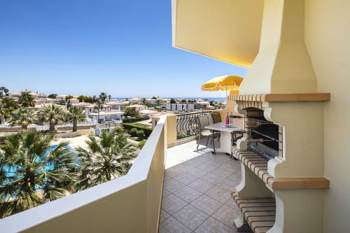 balcony with view | Apartment Rosal CM – Stylish Apartment Close to Albufeira’s Attractions