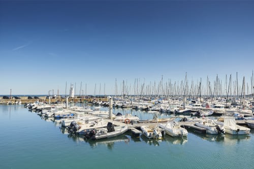 soleil port bateaux voiliers