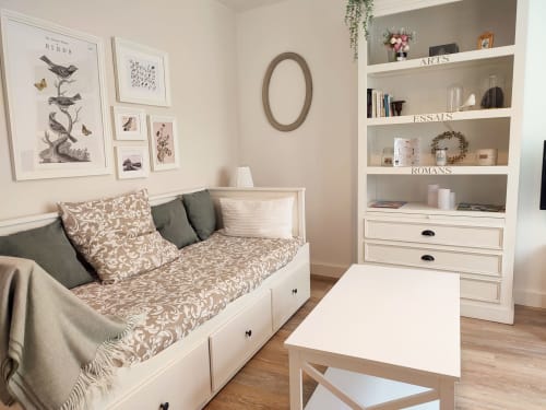 Le salon cosy du gite le Ty Nid