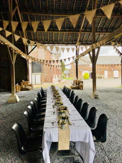 salle de réception, traiteur, évènement privés, salle de mariage, location de salle, corps de ferme, mariage champêtre, EVJF, séminaire
