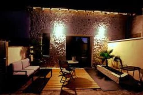 Love Suite & SPA - Le Chai - Royan Médis - Terrasse et salon de jardin - balnéo rond - lit rond - séjour en couple - 