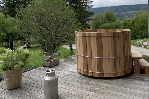 Bain nordique storvatt, la maison d'Agathe et sophie
