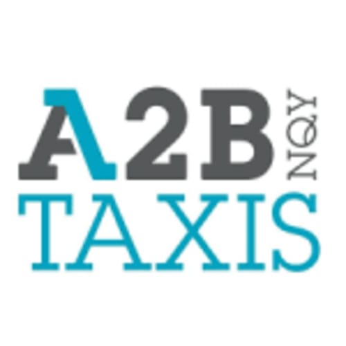 A2B Taxis Logo - Newquay