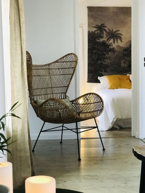 Appartement location Bastia vue mer avec balcon. Séjour en Corse. Chambre dans appartement calme centre ville proche vieux port de Bastia