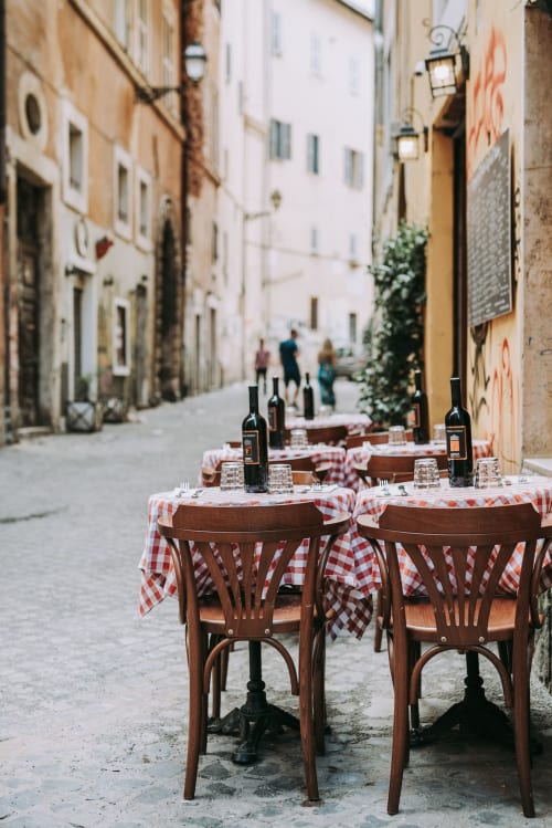 Ruelle classique au centre de Trastevere