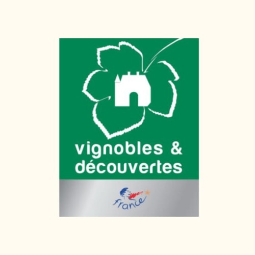 Label Vignobles & Découvertes France pour le Logis des Tourelles, gîte à Cognac