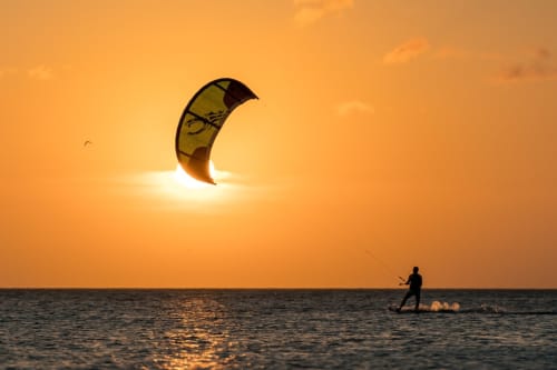 Kitesurf ile sainte marie à Madagascar