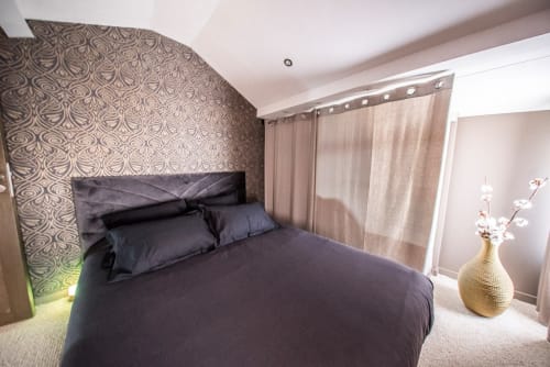 Love Suite & SPA - Le LOFT - Royan Médis - Terrasse et salon de jardin - balnéo spa - séjour romantique - séjour en couple - 