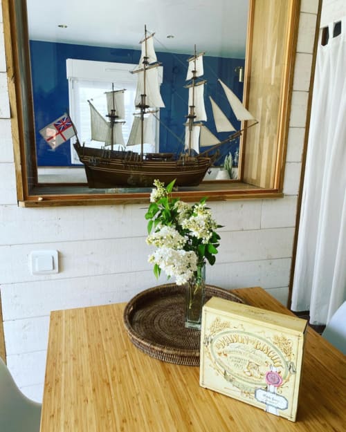 La maquette de la Bounty présente dans le gite 