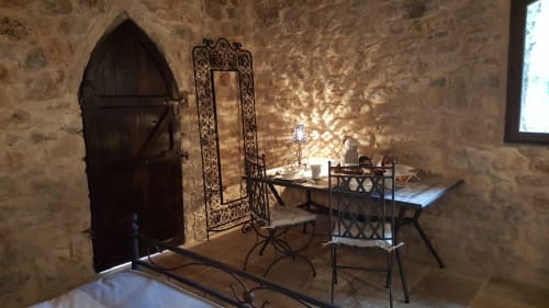 L'intérieur du donjon