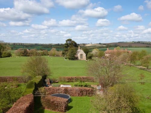 Beautiful view of Catesby Church from The Tower Suite  Lower Catesby