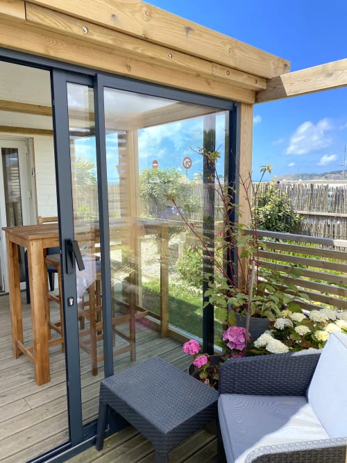 La Cabine : vue sur le cap de Carteret
