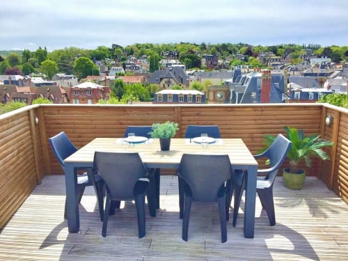 le bon pressoir, la terrasse louvard, les paris normands, lesparisnormands, arnaud mascarel, la clef des villes, appartement à louer, location à la nuit, location de vacances, plage de Villers sur mer, Villers-sur-mer, Deauville, Trouville, Cabourg, Normandie, Normandy, Jo 2024, Jeux olympiques paris 2024, front de mer, bord de mer, vue mer, balcon plein ciel, terrasse plein ciel