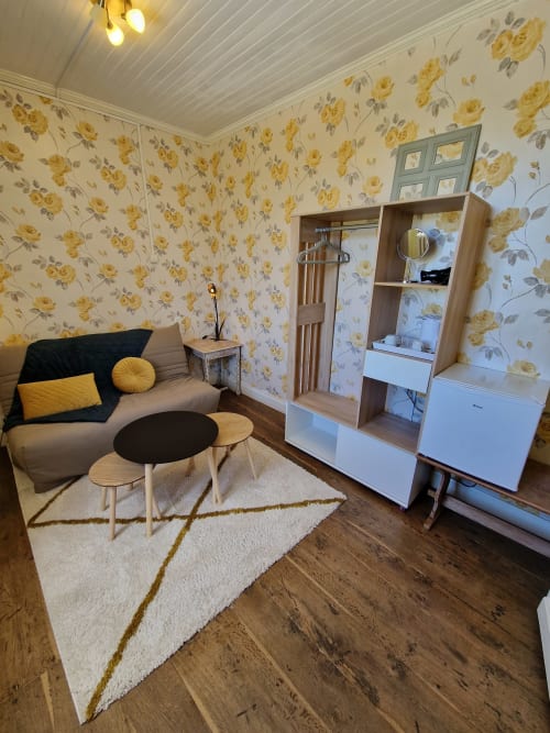 suite junior (2 adultes), salon, boissons gratuites, réfrigérateur