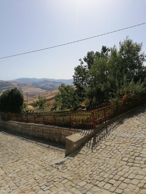 Il giadino comune e la veduta della vallata