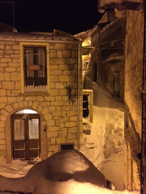 Il borgo innevato